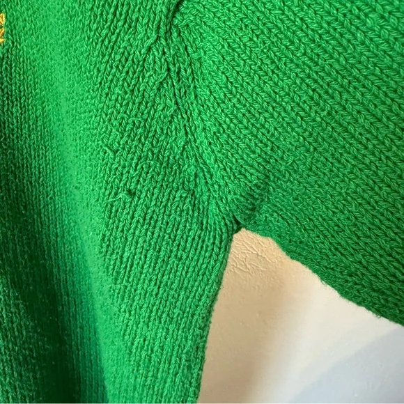 Vintage Ralph Lauren Green Sweater Sz L - Picture 5 of 5